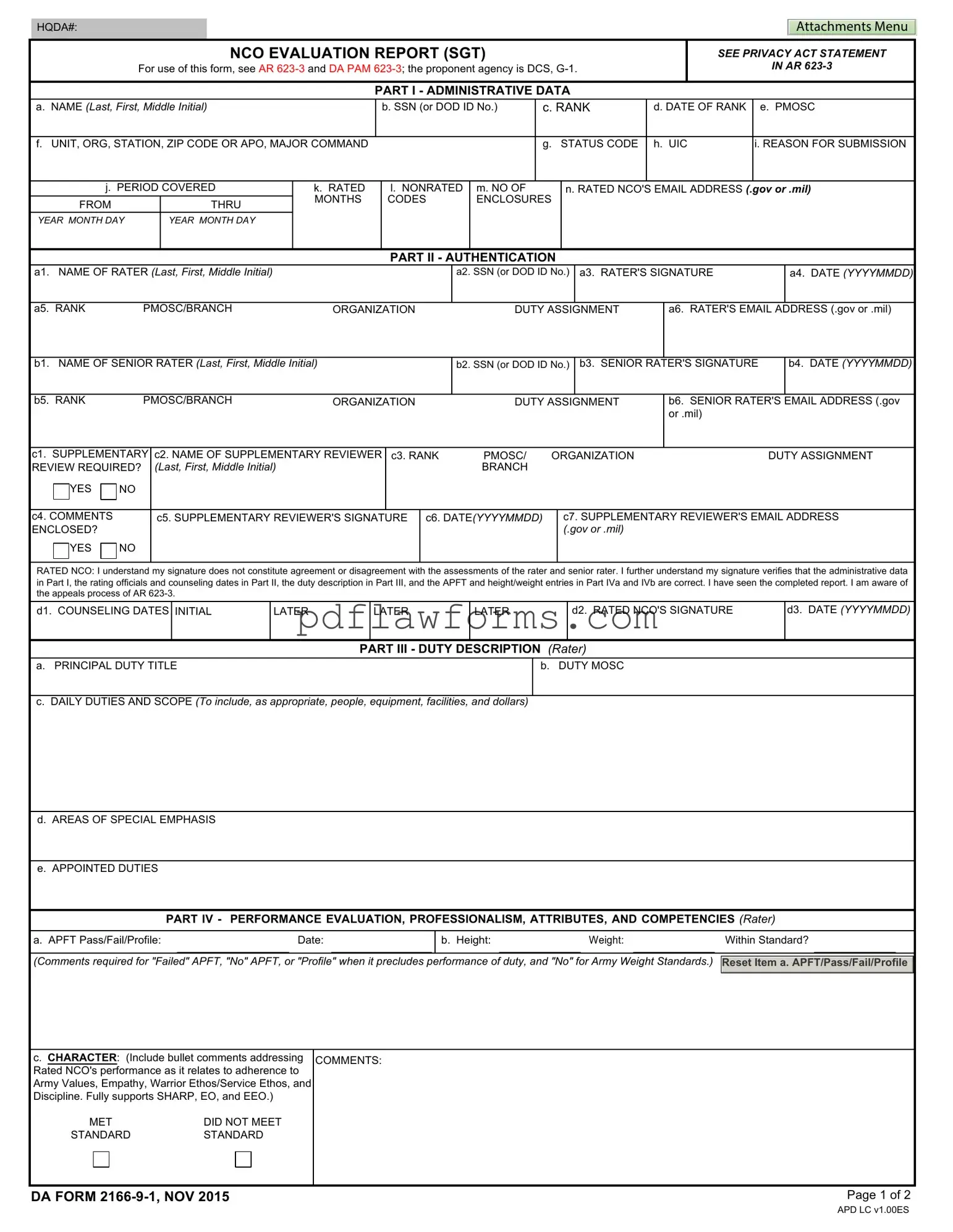 Fill Your Da 2166 9 1 Template